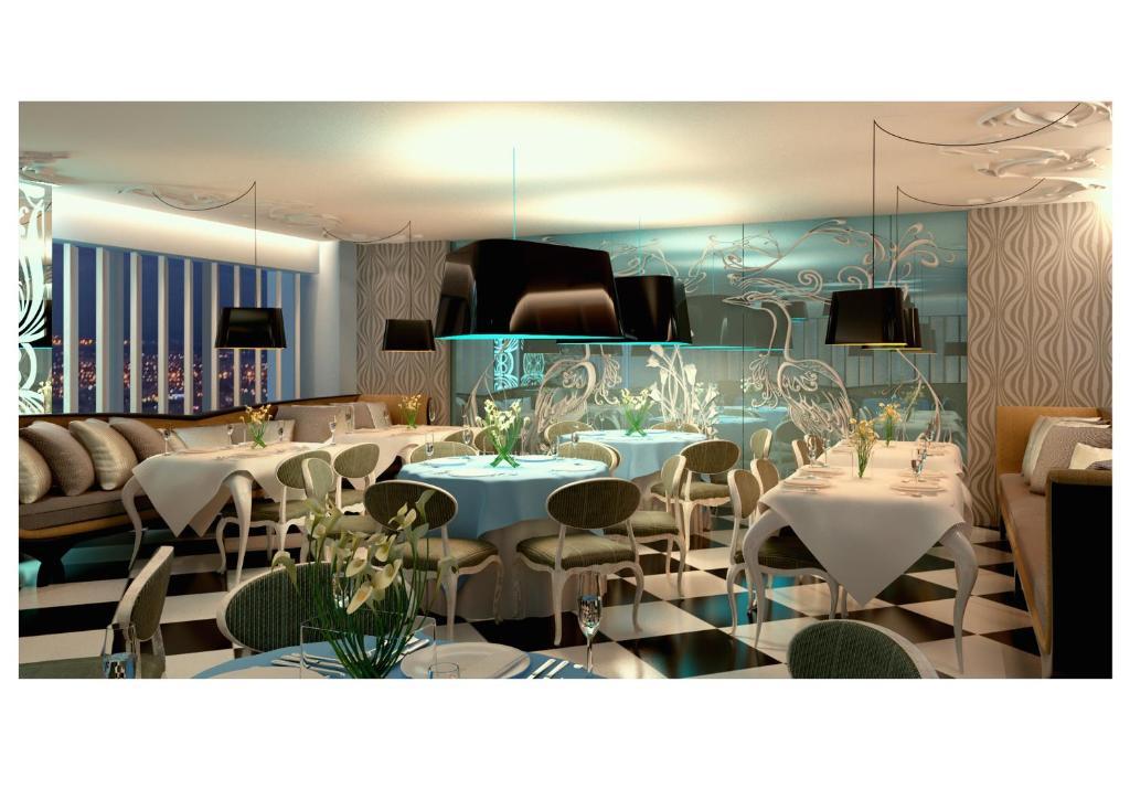 The Domain Bahrain Hotel And Spa - Adults Friendly 16 Years Plus Μανάμα Εξωτερικό φωτογραφία Restaurant interior